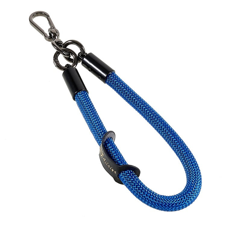 30cm Thickened Wrist Strap for Phone Camera Keychain ID Badge Holder Hand Lanyard - Blue