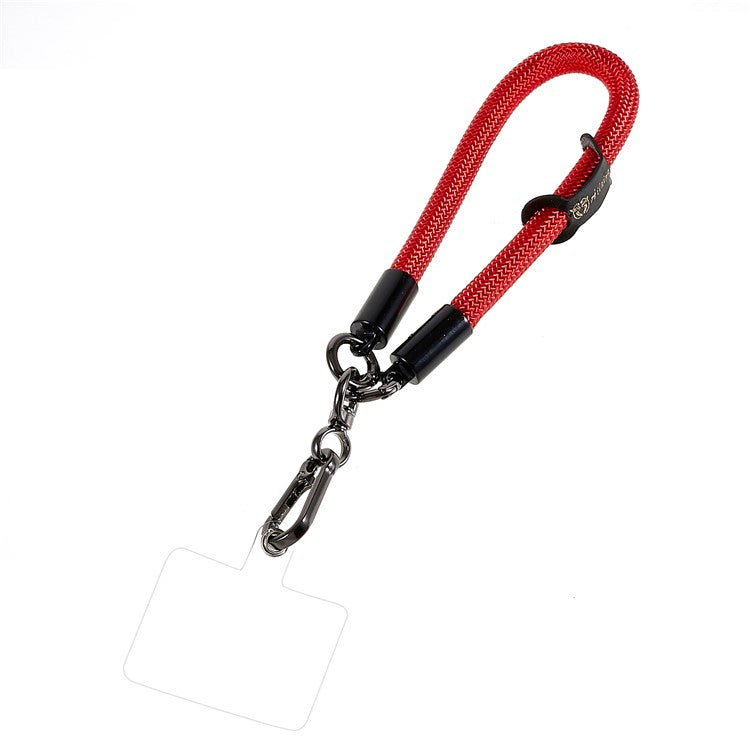 30cm Thickened Wrist Strap for Phone Camera Keychain ID Badge Holder Hand Lanyard - Red