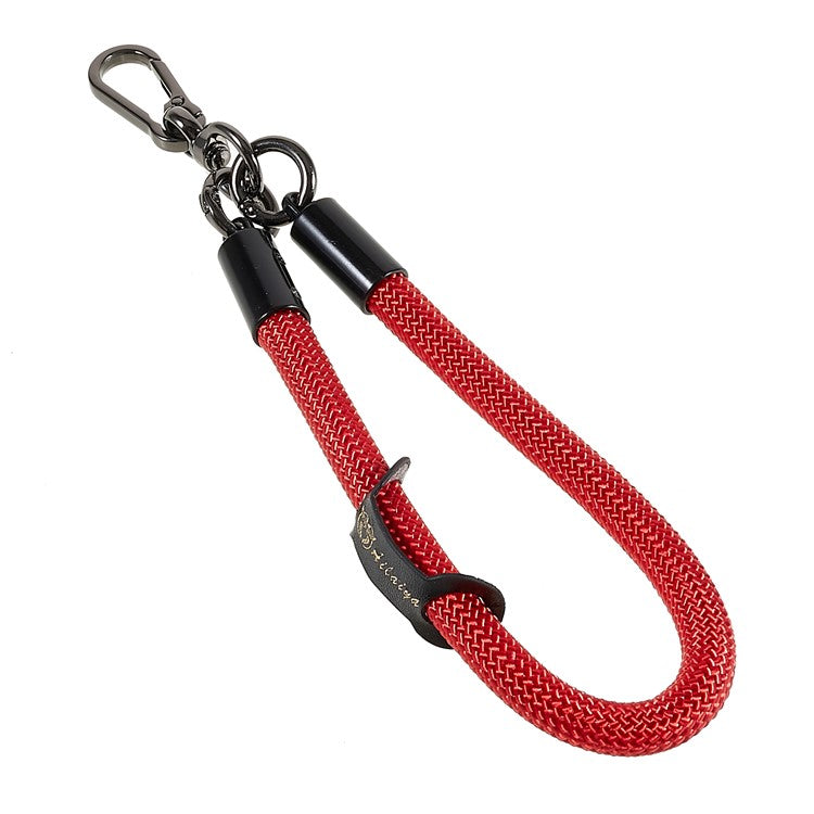 30cm Thickened Wrist Strap for Phone Camera Keychain ID Badge Holder Hand Lanyard - Red