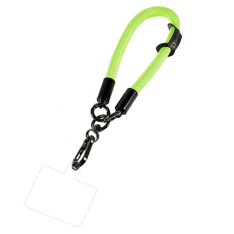 30cm Thickened Wrist Strap for Phone Camera Keychain ID Badge Holder Hand Lanyard - Fluorescent Green