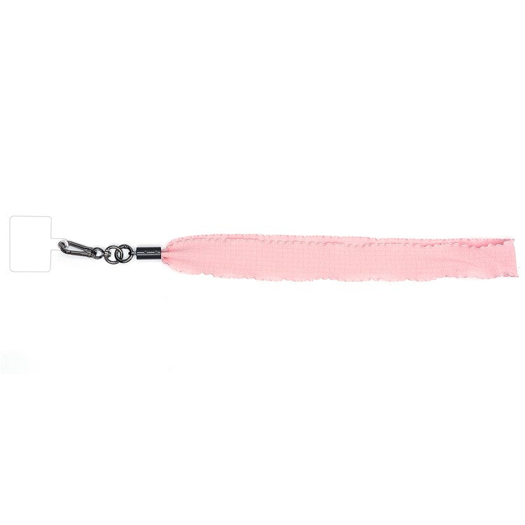 Scarves Phone Strap Crossbody Phone Lanyard Strap Neck Strap with Patch for Smartphones Mobile - Style F