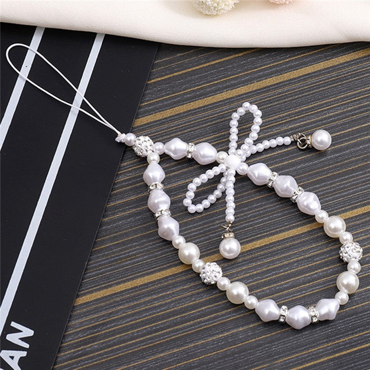 Phone Charms Beaded Phone Strap Cell Phone Wrist Strap Pendants Decor - K3047