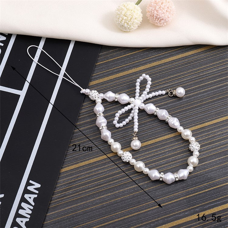 Phone Charms Beaded Phone Strap Cell Phone Wrist Strap Pendants Decor - K3047