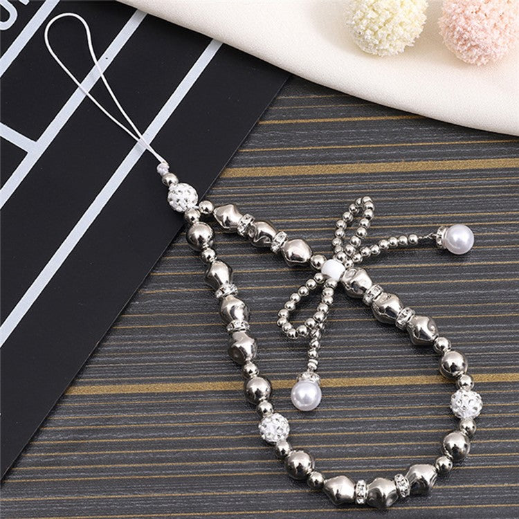 Phone Charms Beaded Phone Strap Cell Phone Wrist Strap Pendants Decor - K3048