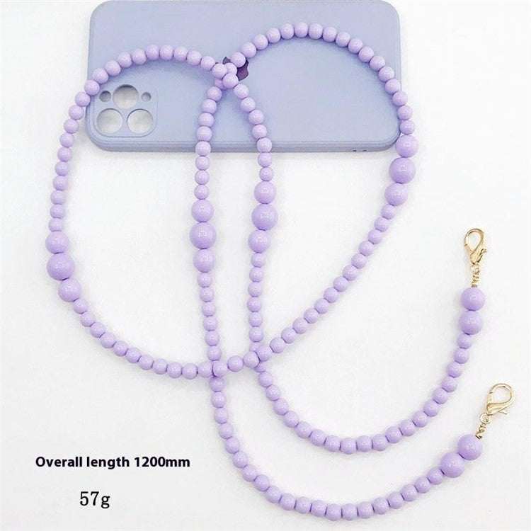 Crossbody Phone Chain Beaded Cell Phone Shoulder Strap Phone Case Attachment - K1284