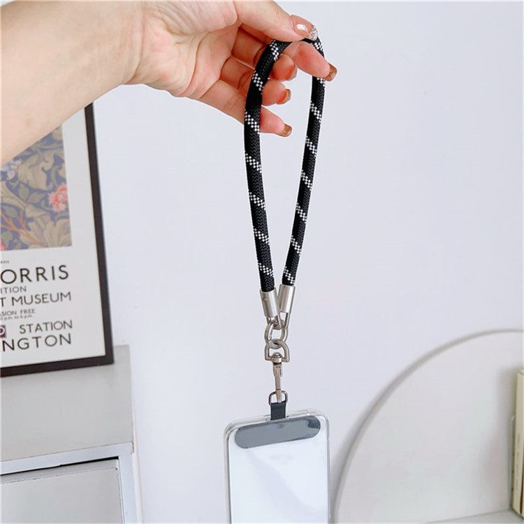 Copper Buckle Phone Lanyard 26cm Phone Wristlet Anti Theft Strap with Tether Tab - Style 1