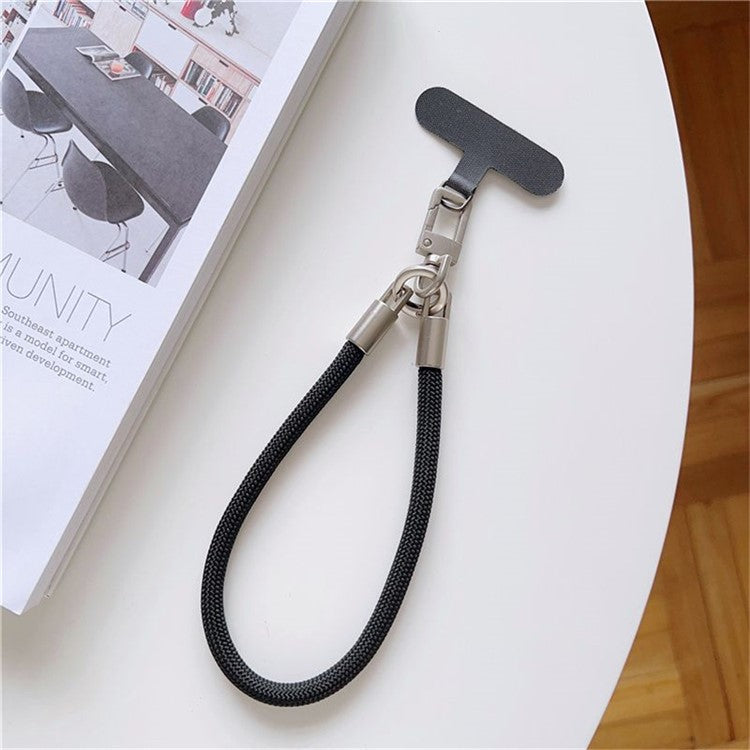 Copper Buckle Phone Lanyard 26cm Phone Wristlet Anti Theft Strap with Tether Tab - Style 7