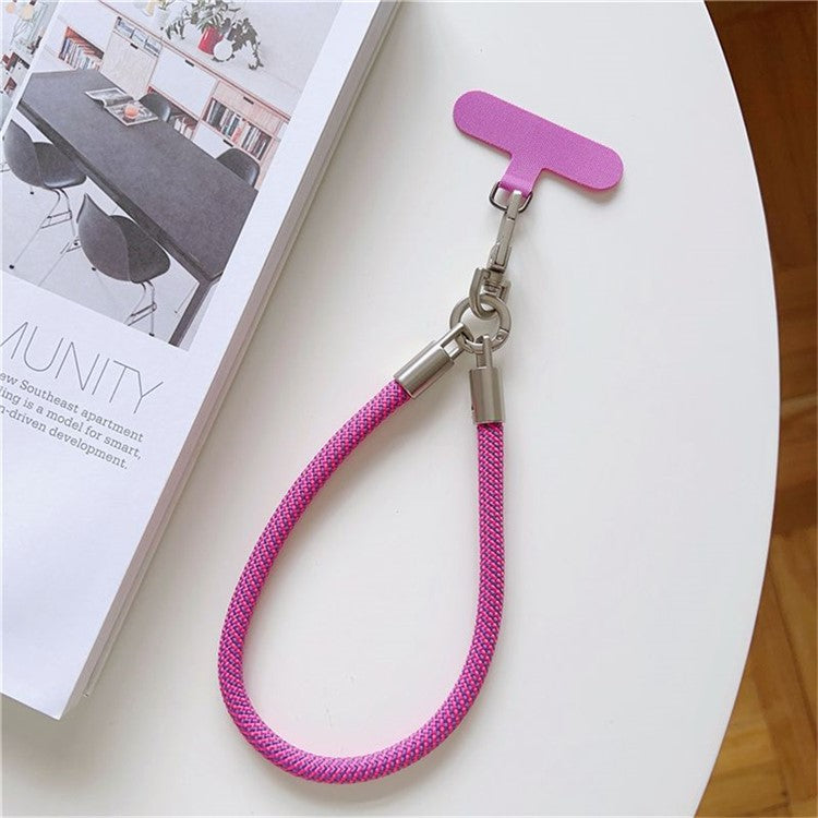 Copper Buckle Phone Lanyard 26cm Phone Wristlet Anti Theft Strap with Tether Tab - Style 8