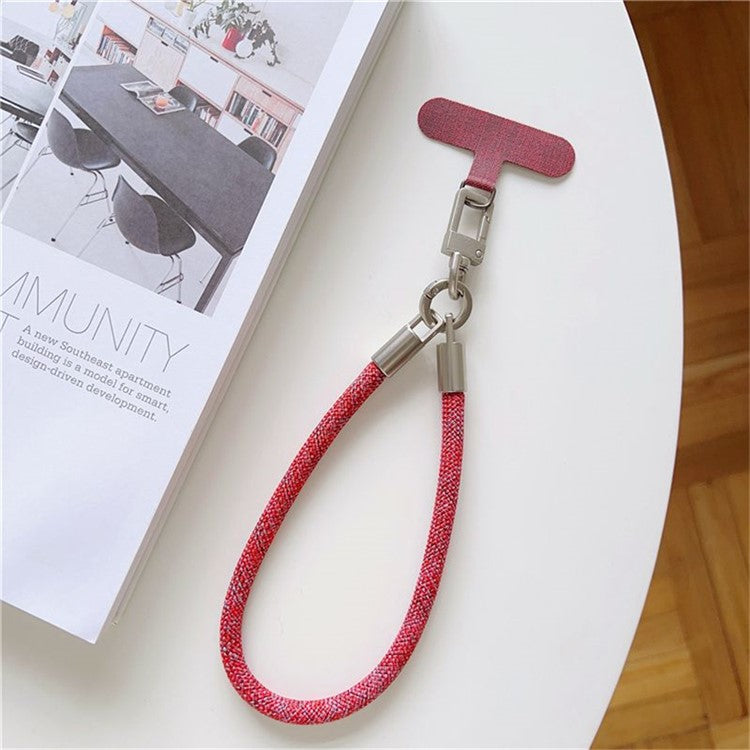 Copper Buckle Phone Lanyard 26cm Phone Wristlet Anti Theft Strap with Tether Tab - Style 12