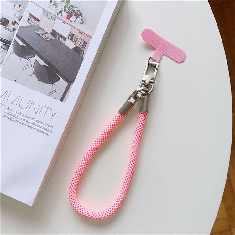 Copper Buckle Phone Lanyard 26cm Phone Wristlet Anti Theft Strap with Tether Tab - Style 13