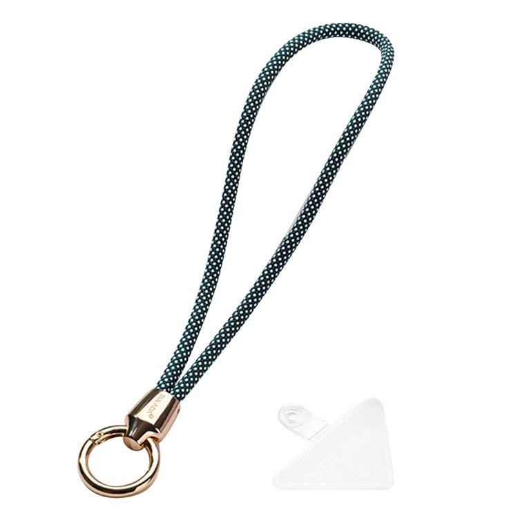 SULADA Cell Phone Lanyard Nylon Phone Tether Safety Strap Smartphone Wrist Strap with Key Chain Holder / Patch, Short Style - 11