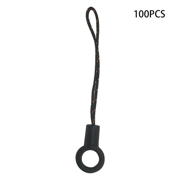 100Pcs / Pack Anti-lost Phone Carrying Rope DIY Phone Lanyard with Ring - Plastic Ring