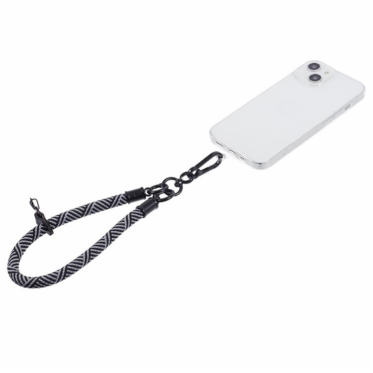 Phone Wrist Strap Lanyard 30cm Rope Cell Phone Lanyard Bracelet with Tether Tab - Style B