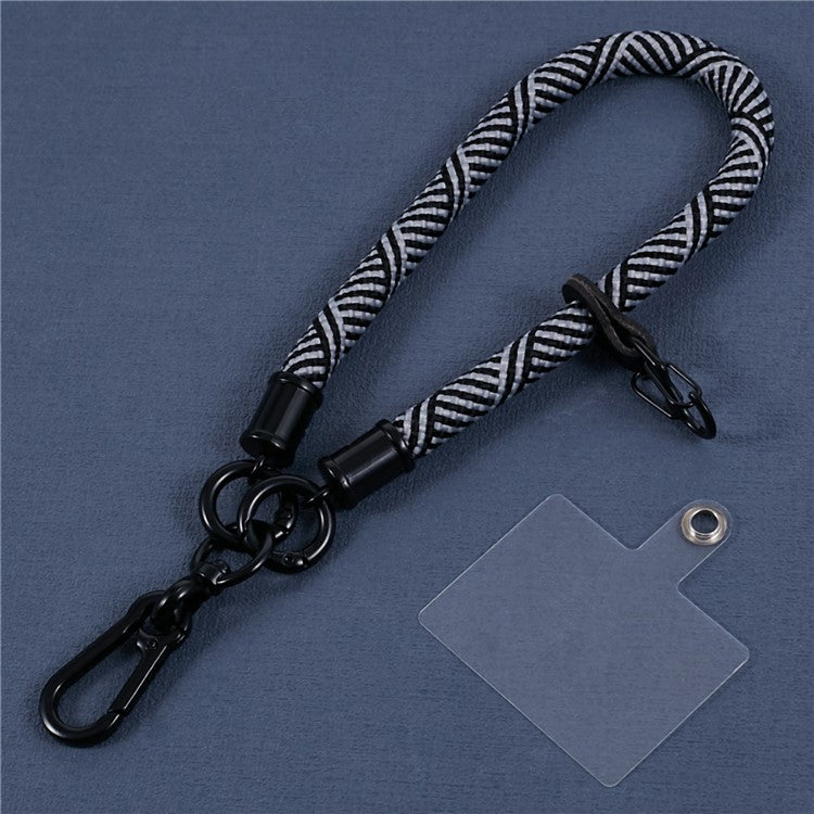 Phone Wrist Strap Lanyard 30cm Rope Cell Phone Lanyard Bracelet with Tether Tab - Style B