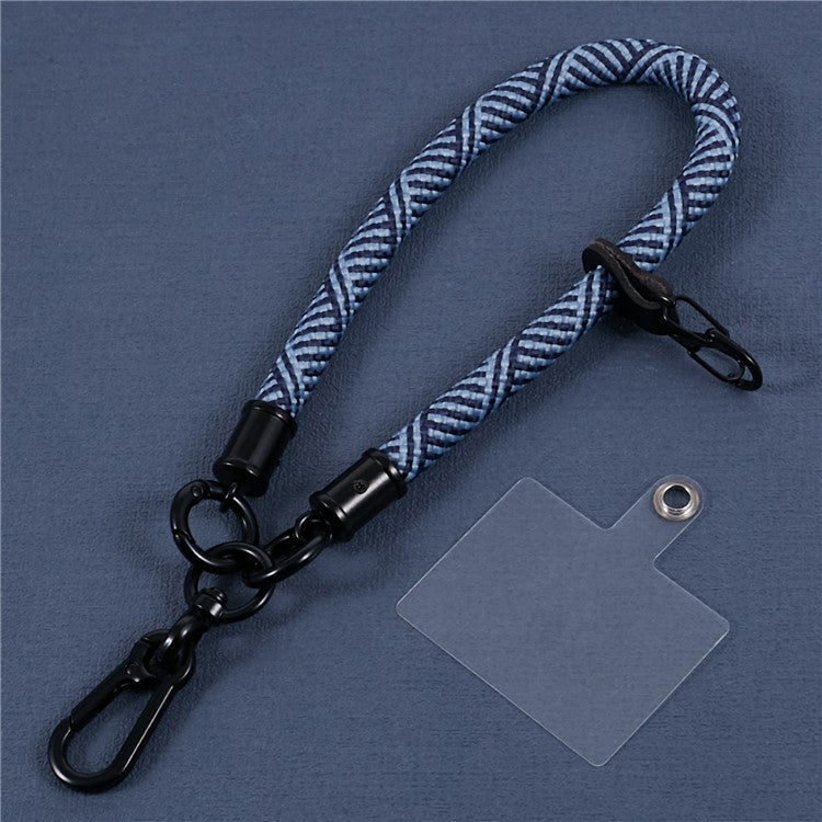 Phone Wrist Strap Lanyard 30cm Rope Cell Phone Lanyard Bracelet with Tether Tab - Style E