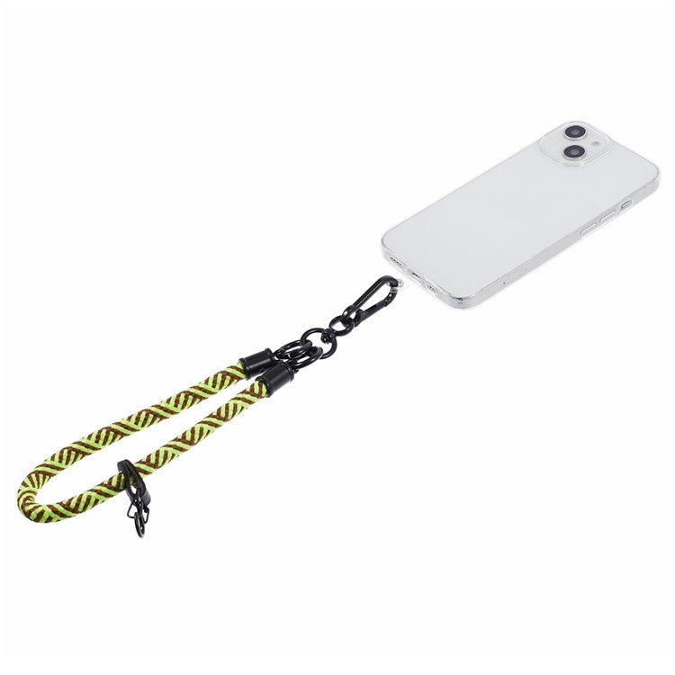 Phone Wrist Strap Lanyard 30cm Rope Cell Phone Lanyard Bracelet with Tether Tab - Style F