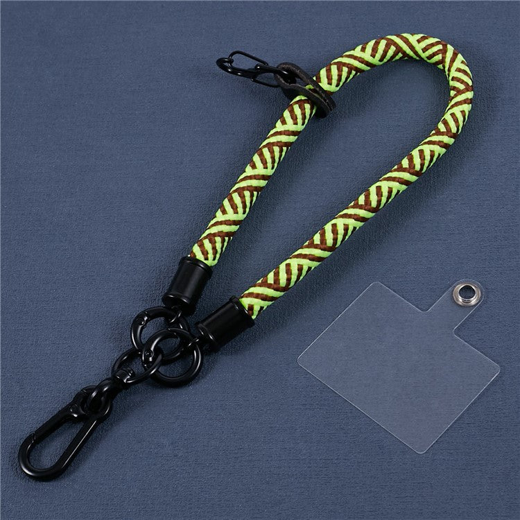 Phone Wrist Strap Lanyard 30cm Rope Cell Phone Lanyard Bracelet with Tether Tab - Style F