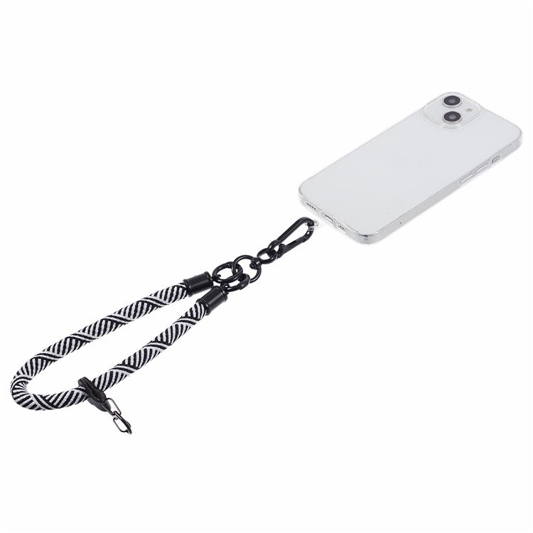 Phone Wrist Strap Lanyard 30cm Rope Cell Phone Lanyard Bracelet with Tether Tab - Style G