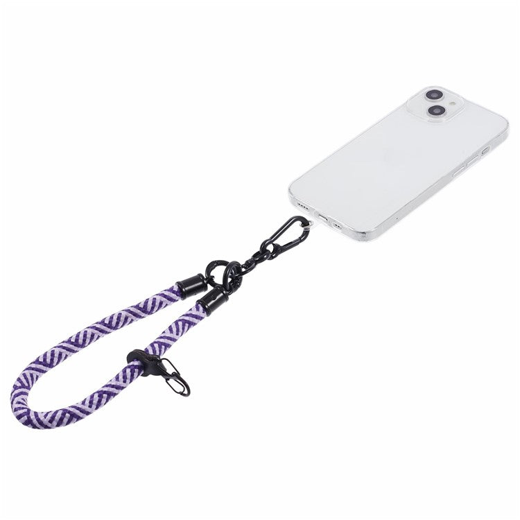 Phone Wrist Strap Lanyard 30cm Rope Cell Phone Lanyard Bracelet with Tether Tab - Style I