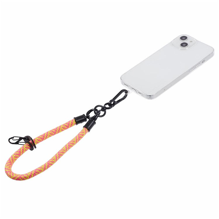 Phone Wrist Strap Lanyard 30cm Rope Cell Phone Lanyard Bracelet with Tether Tab - Style J