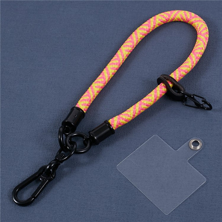 Phone Wrist Strap Lanyard 30cm Rope Cell Phone Lanyard Bracelet with Tether Tab - Style J