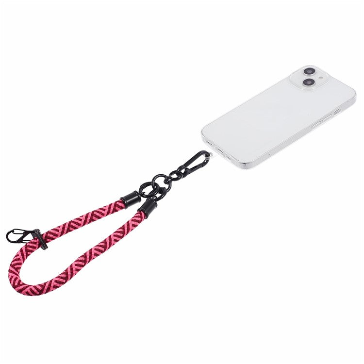 Phone Wrist Strap Lanyard 30cm Rope Cell Phone Lanyard Bracelet with Tether Tab - Style M