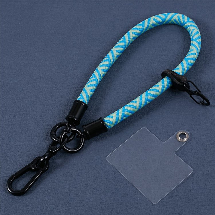 Phone Wrist Strap Lanyard 30cm Rope Cell Phone Lanyard Bracelet with Tether Tab - Style N