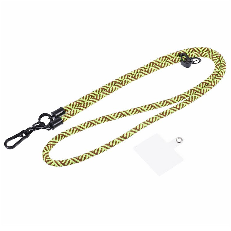 Crossbody Phone Lanyard 8mm Thickness Adjustable Phone Neck Strap with Tether Tab - Style A