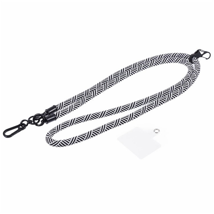 Crossbody Phone Lanyard 8mm Thickness Adjustable Phone Neck Strap with Tether Tab - Style B