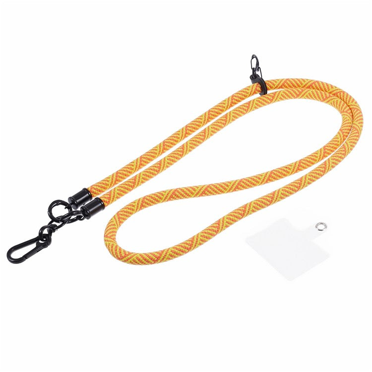 Crossbody Phone Lanyard 8mm Thickness Adjustable Phone Neck Strap with Tether Tab - Style C