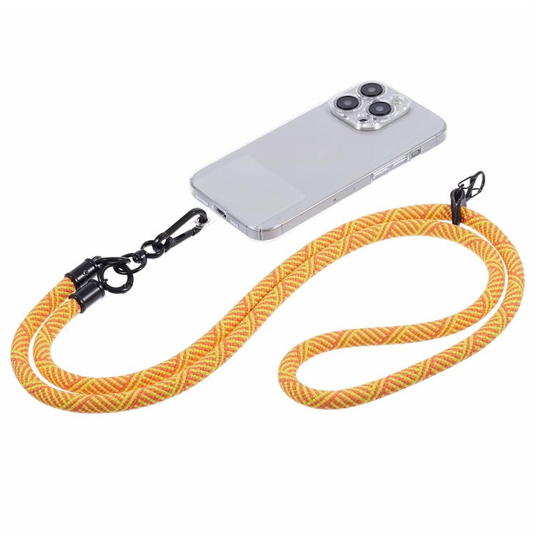 Crossbody Phone Lanyard 8mm Thickness Adjustable Phone Neck Strap with Tether Tab - Style C