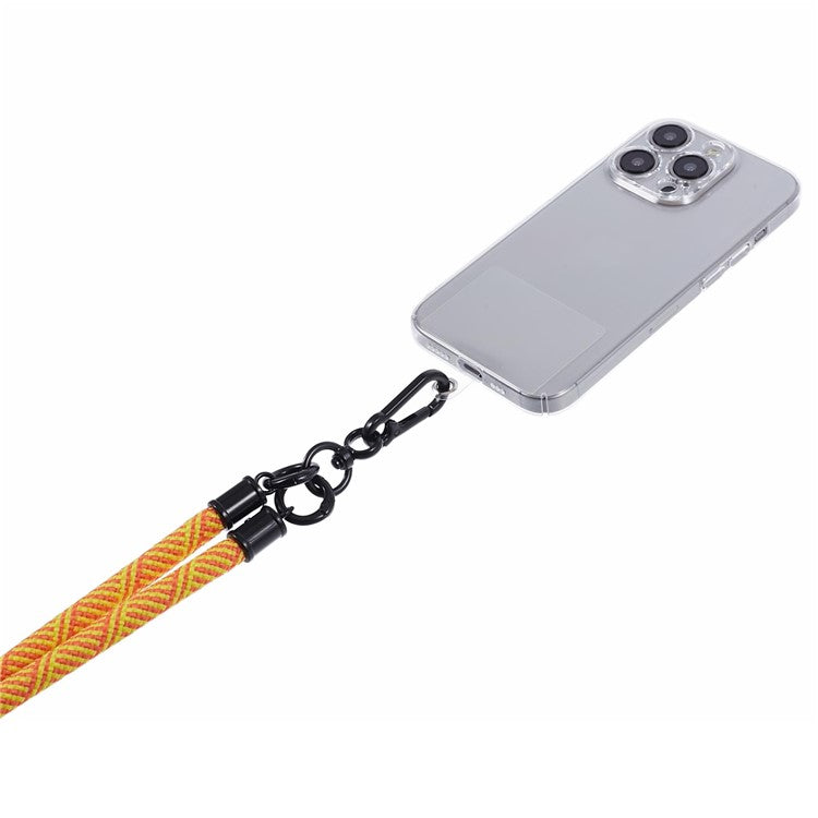 Crossbody Phone Lanyard 8mm Thickness Adjustable Phone Neck Strap with Tether Tab - Style C