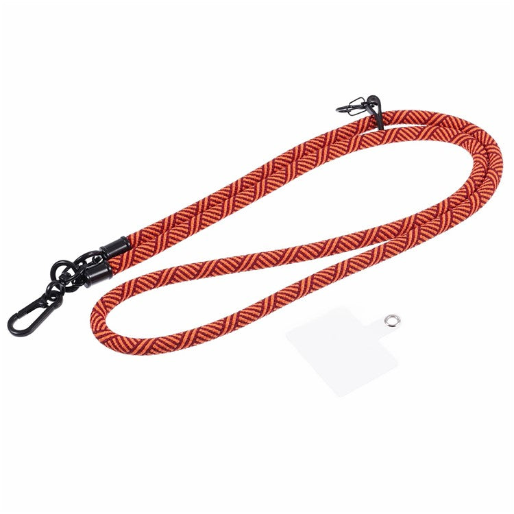 Crossbody Phone Lanyard 8mm Thickness Adjustable Phone Neck Strap with Tether Tab - Style E