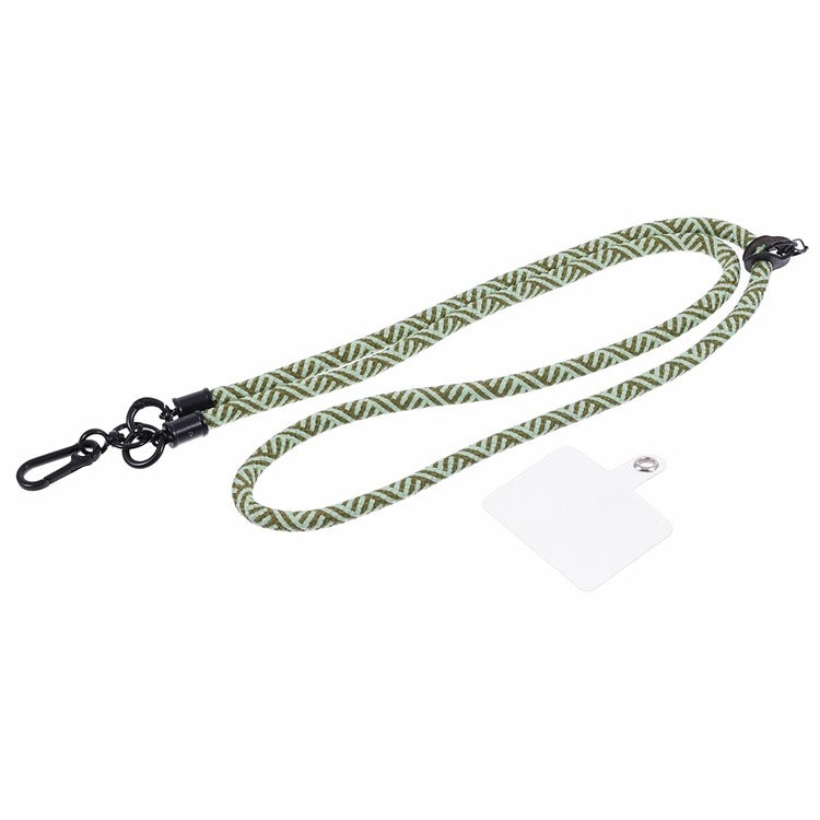 Crossbody Phone Lanyard 8mm Thickness Adjustable Phone Neck Strap with Tether Tab - Style G