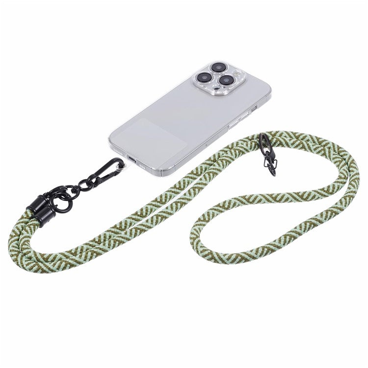 Crossbody Phone Lanyard 8mm Thickness Adjustable Phone Neck Strap with Tether Tab - Style G