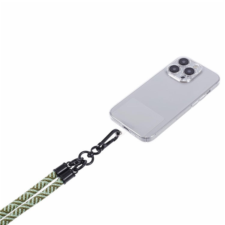 Crossbody Phone Lanyard 8mm Thickness Adjustable Phone Neck Strap with Tether Tab - Style G