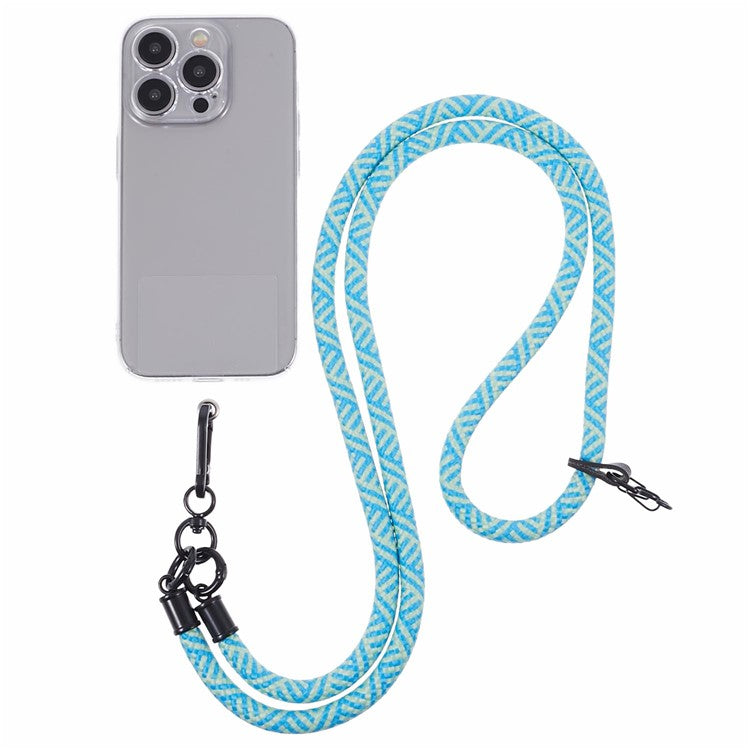 Crossbody Phone Lanyard 8mm Thickness Adjustable Phone Neck Strap with Tether Tab - Style I