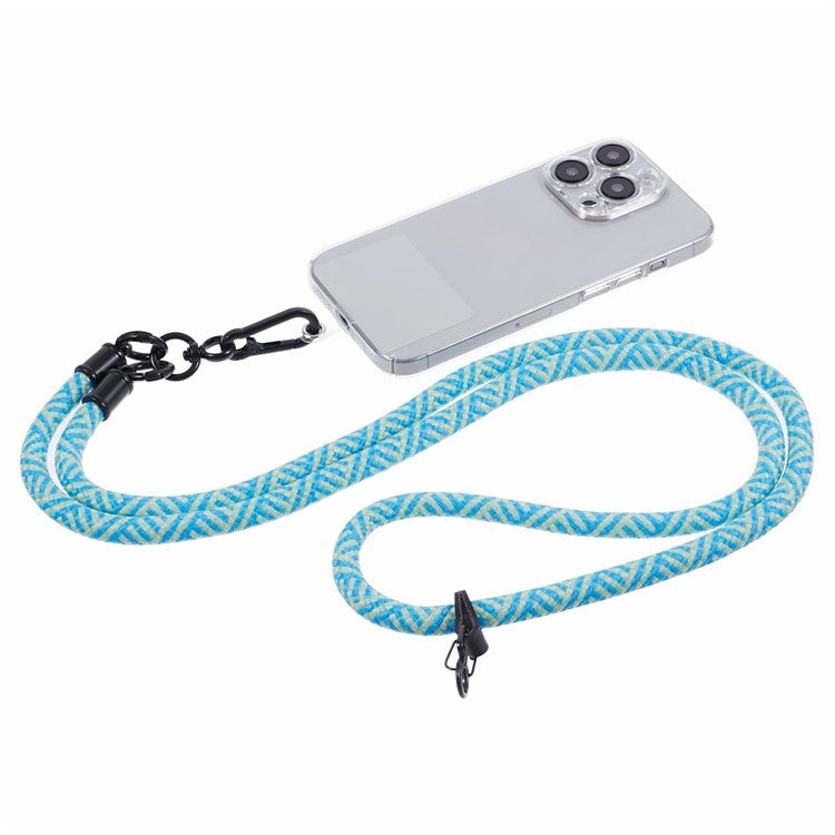 Crossbody Phone Lanyard 8mm Thickness Adjustable Phone Neck Strap with Tether Tab - Style I