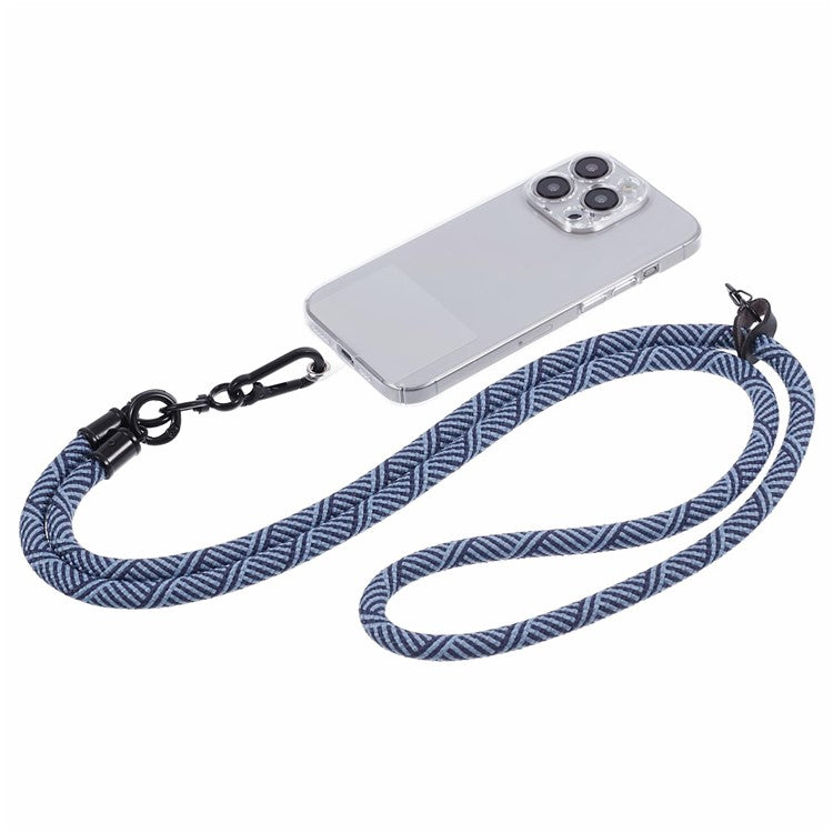 Crossbody Phone Lanyard 8mm Thickness Adjustable Phone Neck Strap with Tether Tab - Style L