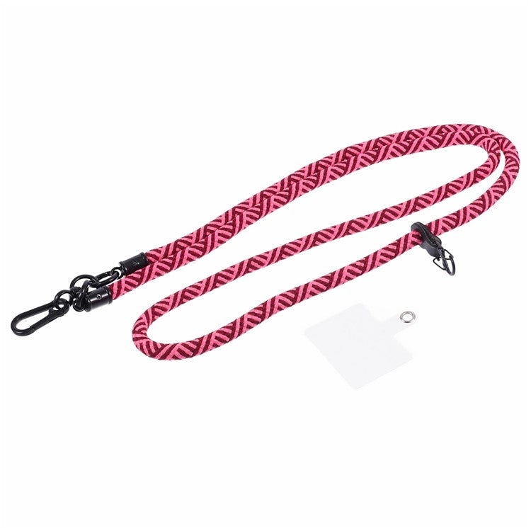 Crossbody Phone Lanyard 8mm Thickness Adjustable Phone Neck Strap with Tether Tab - Style M