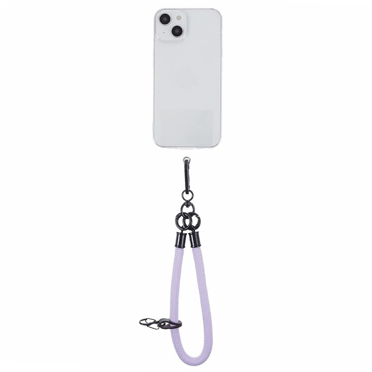 30cm Phone Wrist Strap Phone Charm Detachable Phone Lanyard with Tether Tab - Style D