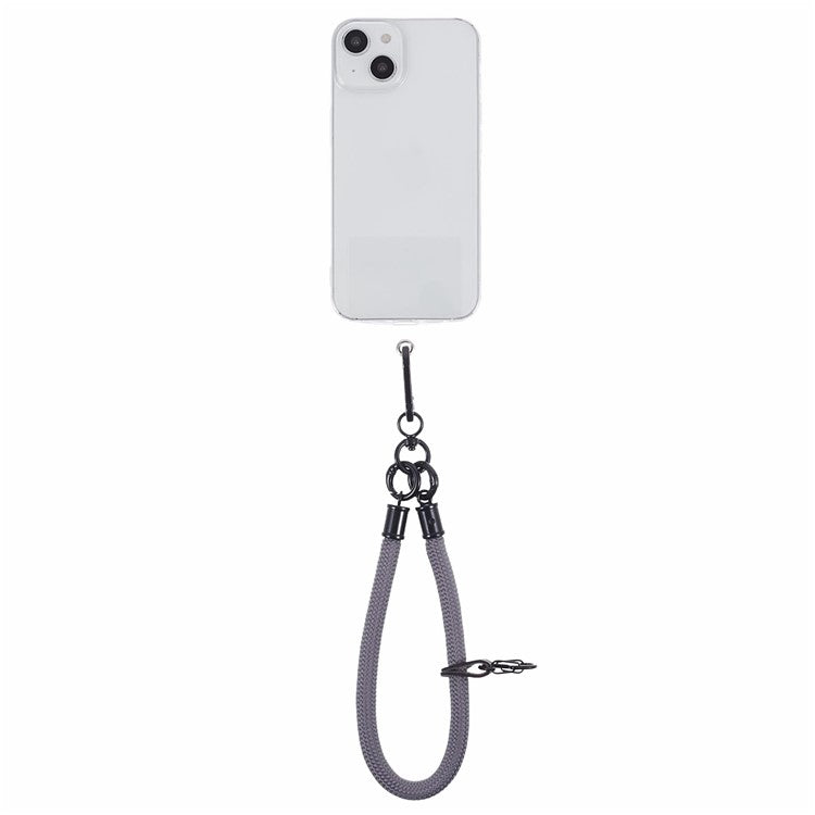 30cm Phone Wrist Strap Phone Charm Detachable Phone Lanyard with Tether Tab - Style N