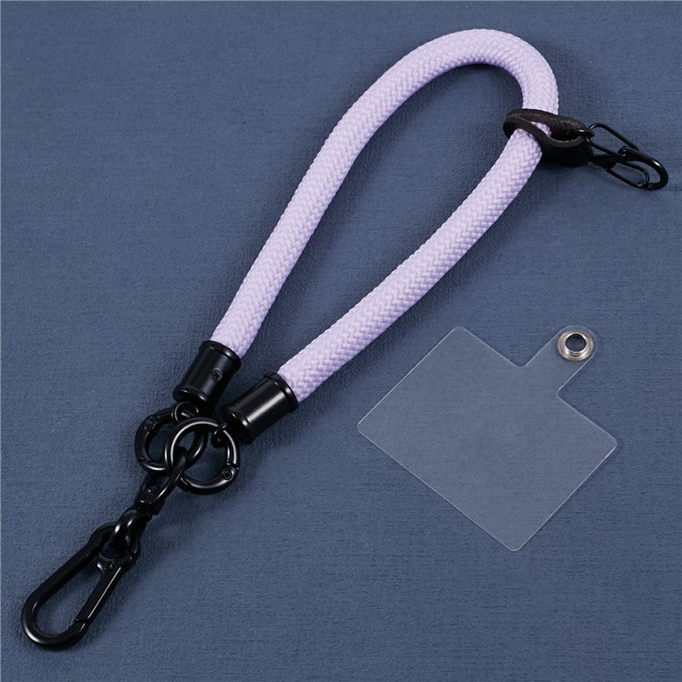 Hand Wrist Strap Lanyard 30cm Short Phone String with Tether Tab, 10mm Thickness - Style D