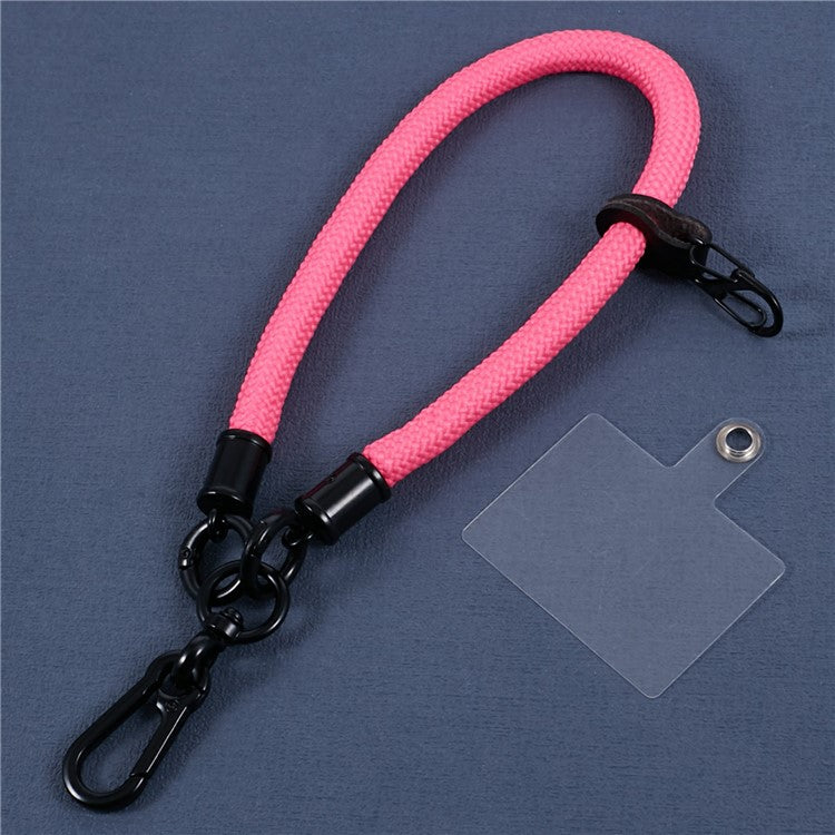 Hand Wrist Strap Lanyard 30cm Short Phone String with Tether Tab, 10mm Thickness - Style E