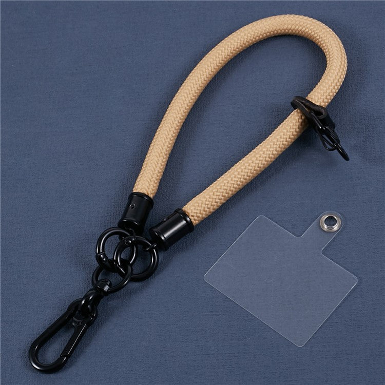 Hand Wrist Strap Lanyard 30cm Short Phone String with Tether Tab, 10mm Thickness - Style G