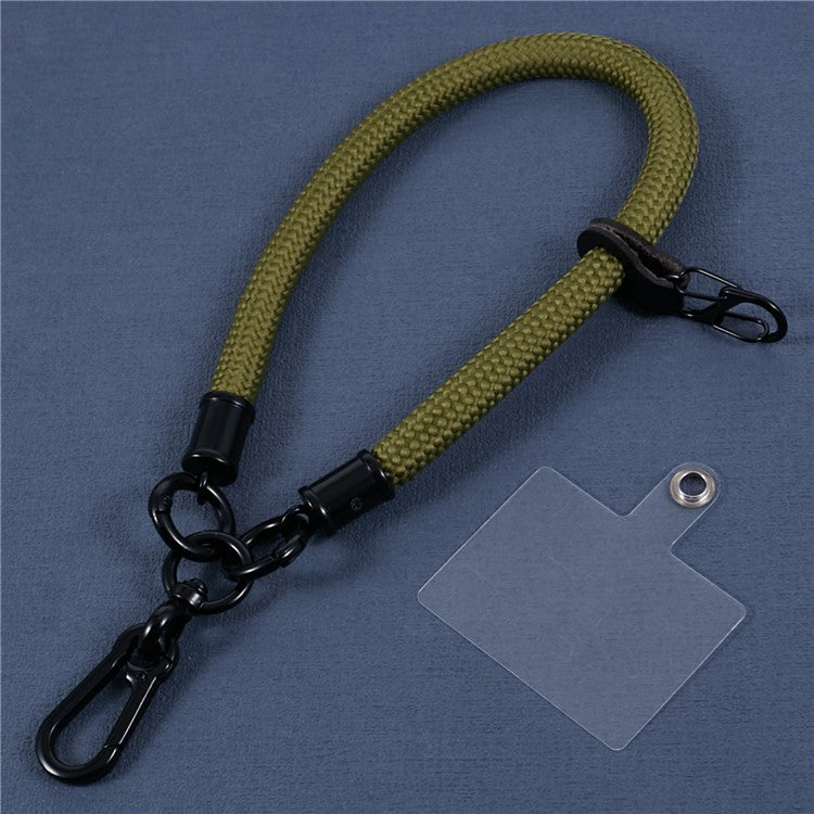 Hand Wrist Strap Lanyard 30cm Short Phone String with Tether Tab, 10mm Thickness - Style J