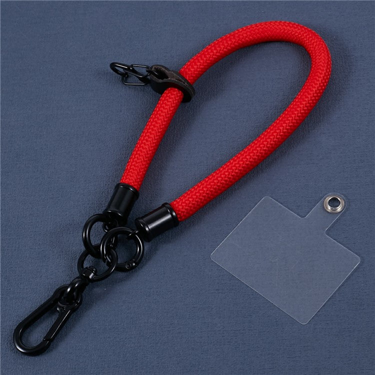 Hand Wrist Strap Lanyard 30cm Short Phone String with Tether Tab, 10mm Thickness - Style L