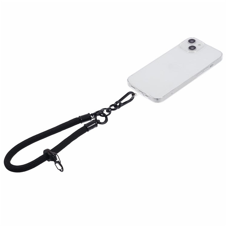 Hand Wrist Strap Lanyard 30cm Short Phone String with Tether Tab, 10mm Thickness - Style M