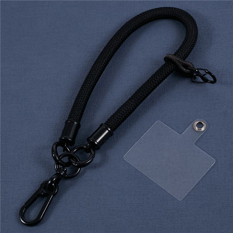 Hand Wrist Strap Lanyard 30cm Short Phone String with Tether Tab, 10mm Thickness - Style M