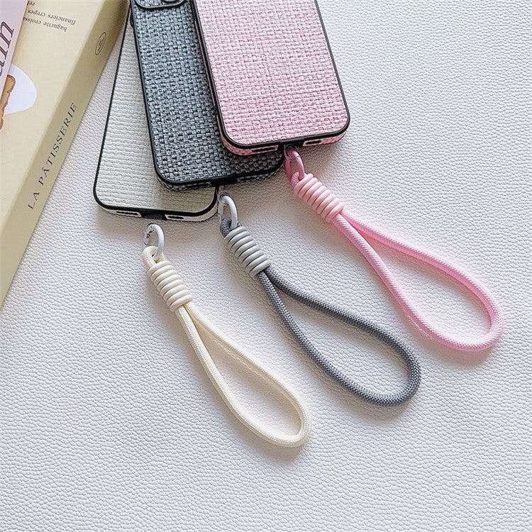 15cm Mobile Phone Short Strap 7mm Cell Phone Lanyard with Tether Tab - Style M